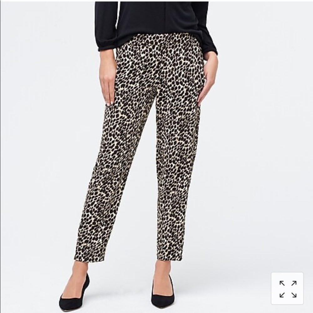 Leopard Print Jamie Pant